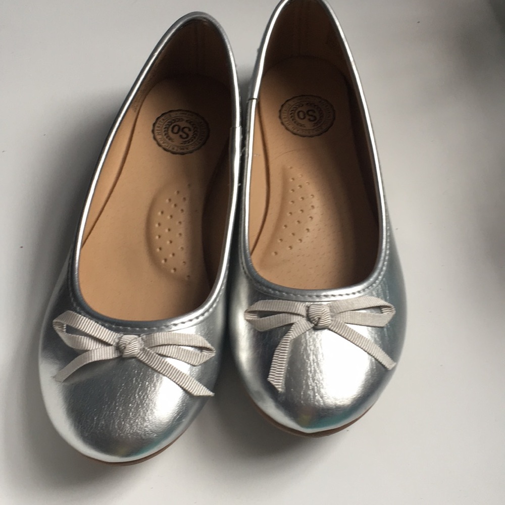 Silver shoes